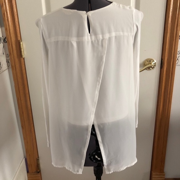 H&M Flowy Long Sleeve Shirt - Picture 2 of 3